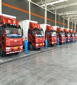 常州到松原物流公司车辆展示